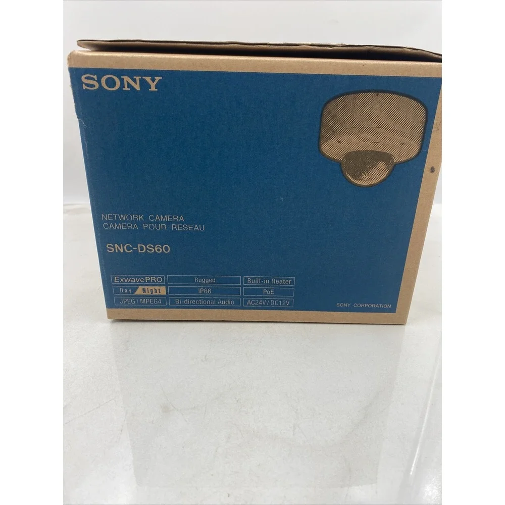 Sony Ipela PTZ SNC-DS60 Full HD Dome Network Security Camera SNCDS60